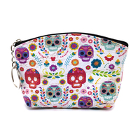 Grosir dompet koin ritsleting mini dompet neoprene kustom logo sublimasi dompet koin neoprene lembut