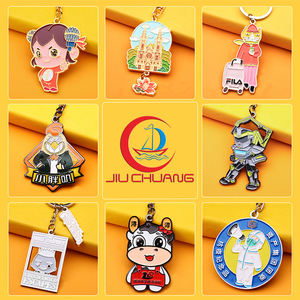 Individuelles Würfel-Design Fidget Spinner Zinklegierung Metall-Schlüsselanhänger Angepasster Großhandel Charakteristisches LOGO Schlüsselringe Geschenk-Schlüsselanhänger - Product Image 2