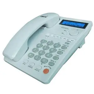 2023 Desktop landline caller ID telephone set inventory analog telephone wired telephone manufacturer