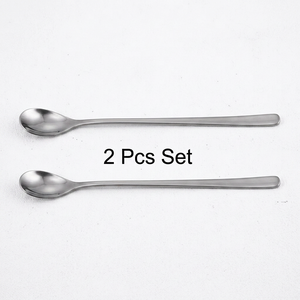 Cuillère à mélanger, cuillère à soda, cuillère longue pour thé glacé, café, crème glacée, cuillère à milkshake, cuillère à cocktail - Product Image 3