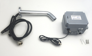 Robinet de lavabo automatique intelligent à eau froide unique avec capteur, robinet de fenêtre chromé - Product Image 4