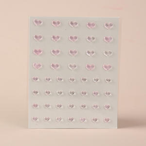 Almohadillas para los ojos, almohadillas para los ojos con cristales, perlas, fiesta, sin pegamento, para <span class=keywords><strong>la</strong></span> <span class=keywords><strong>frente</strong></span>, cara, diamantes de imitación, Acrílico - Product Image 5