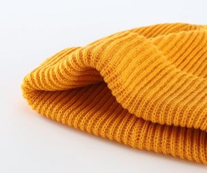 Gorro de punto clásico de doble capa con dobladillo enrollable, tipo calavera, para esquí - Product Image 2