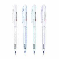 Stylo bille ET-822, pointe 0,7 mm, encre bleue, écriture fluide et continue