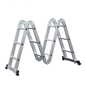 <span class=keywords><strong>Pulete</strong></span> forte scaletta di fabbrica direttamente fornitura multiuso in alluminio scaletta pieghevole - Product Image 1