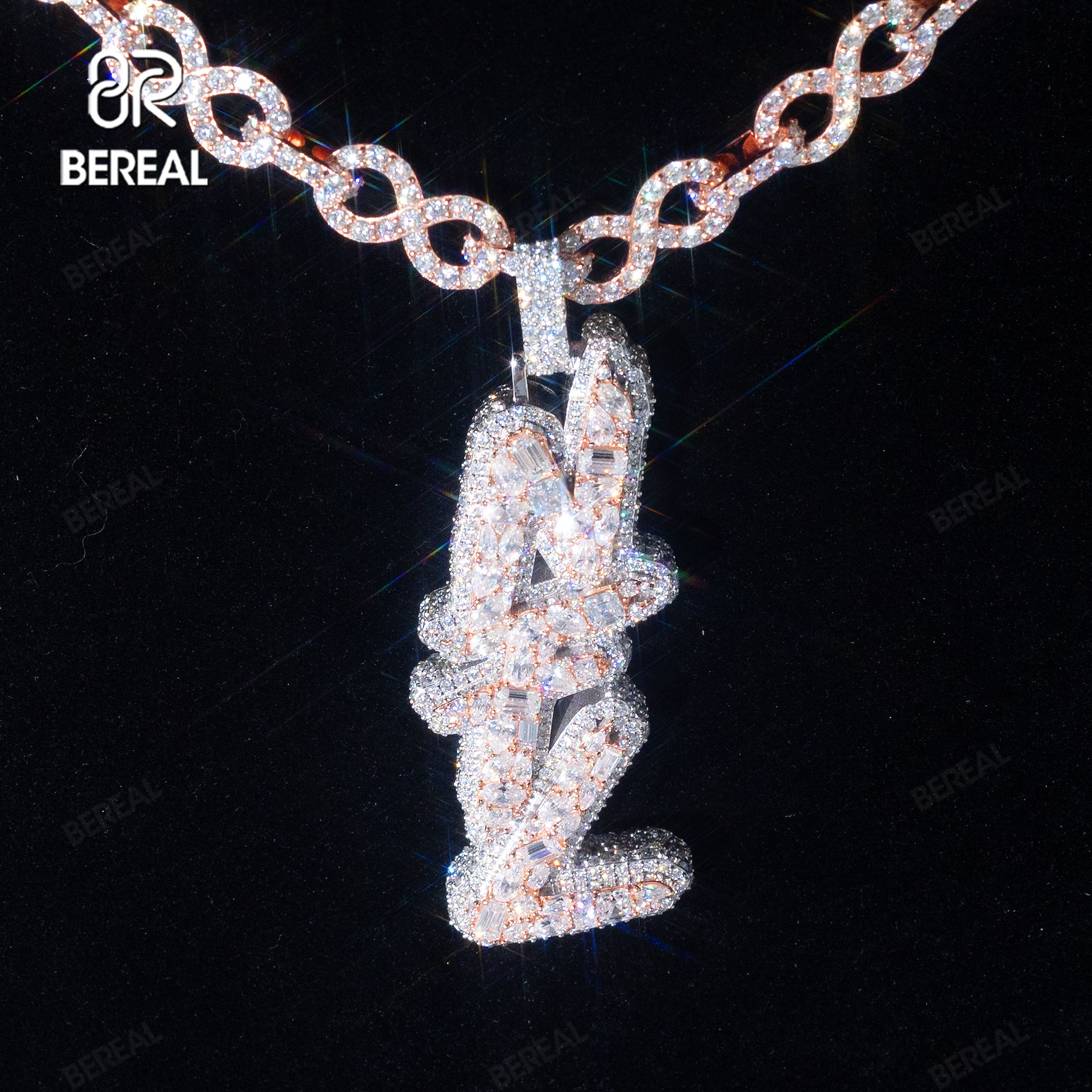 เพชรสังเคราะห์ 2.5 นิ้ว + S925