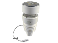 Anemómetro Ultrasónico Modbus RTU con Luz y UV, Sensores Termohigrómetros WN90LP