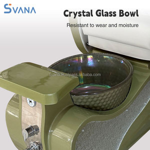 Chaise professionnelle de soins des pieds haut de gamme Whirlpool électrique sans tuyau confortable pas de chaise de pédicure de plomberie - Product Image 4