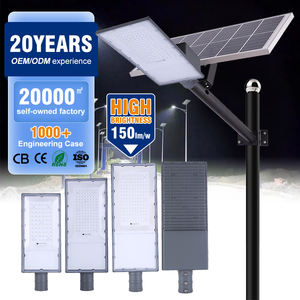 Farola Solar LED <span class=keywords><strong>BEWAY</strong></span> de Alta Potencia para Exteriores, Carcasa de Aluminio Impermeable IP65, 60w 120w 150w - Product Image 1