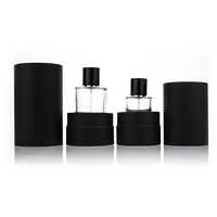 Vente en gros bouteille de parfum de luxe vide de haute qualité transparente OEM de 50 ml en verre avec boîte cadeau pulvérisateur à pompe