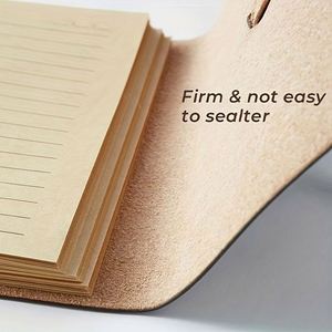 High Quality Vintage Soft Leather Hardcover Handmade Travel <b>Journal</b> 100 Sheets Elegant Design Gift for Explorer Recording - Product Image 4