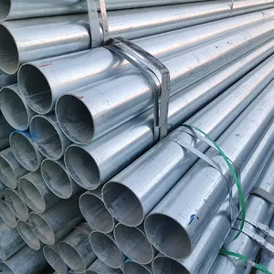 3 Inch 6 Inch Schedule 40 Hot Dip Gi Seamless Tube Pre Galvanized Square Hollow Carbon Steel Pipe Fittings For Greenhouse