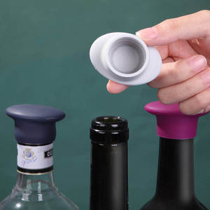 <span class=keywords><strong>Accesorios</strong></span> de <span class=keywords><strong>vino</strong></span> <span class=keywords><strong>personalizados</strong></span> ecológicos, juego de regalo, tapón de <span class=keywords><strong>vino</strong></span> tinto sin BPA, botella de cerveza espumosa de silicona, Bar, <span class=keywords><strong>accesorios</strong></span> <span class=keywords><strong>para</strong></span> bebidas - Product Image 2