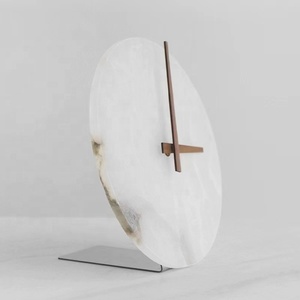 NGHỆ THUẬT Vòng đá cẩm thạch Đồng hồ trang trí trang trí trang trí nội thất Đồng hồ thủ công cao cấp sáng tạo khách sạn phòng ngủ bên trang trí thủ công - Product Image 2