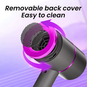 Sèche-cheveux professionnel léger 1800W à séchage rapide pour usage domestique avec diffuseur – Vente en gros - Product Image 5