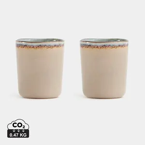 Set di 2 Tazze in Gres Nomimono Personalizzabili per Merchandising - Product Image 1
