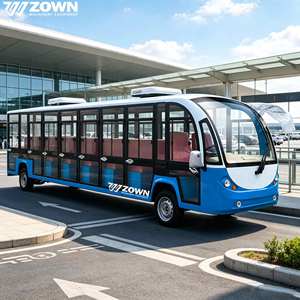 Navette électrique écologique à faible vitesse avec accessoires complets pour les sites touristiques et les parcs d'attractions - Product Image 1