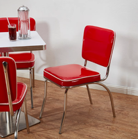 Canapé de style américain vintage pour les hôtels et les écoles, ensemble de tables et de chaises pour le restaurant, le thé au lait