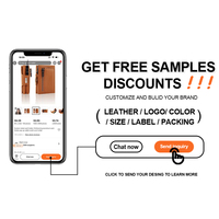 Dompet Kulit Pelindung Kartu Kustom dengan Kantung Kartu Kulit, Penjepit Kartu Kancing, Dompet 9 Kantong, Kulit Saffiano