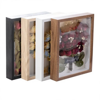 Marco de MDF moderno en stock con hueco profundo para flores secas y recuerdos (3cm / 5cm de profundidad)