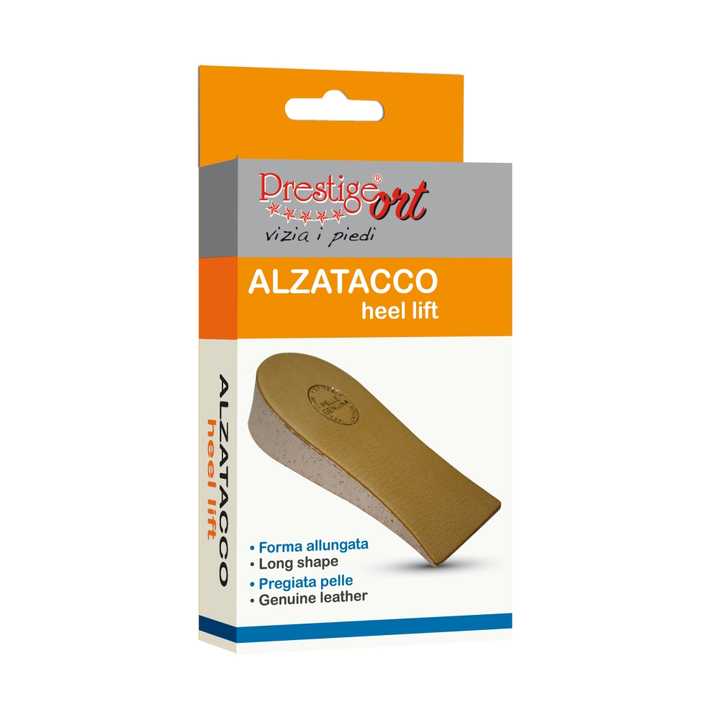 Great Quality A1605 Cork-Like Heel Cushion Covered in Leather 0,5 Cm Height Increasing Insoles