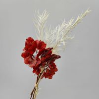 Buket Bunga Sabun Mini Baby's Breath dengan Daun, Vas Gantung Dinding, Kit Bahan DIY, Bingkai Foto, Hiasan Pintu, Wisuda, Hari Ibu