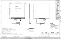 4 Zoll IPS LCD-Bildschirm 720*720 TFT Display-Panel mit RGB MIPI 4 Zoll Quadratischer LCD-Monitor