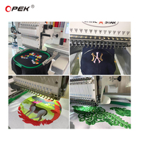 Machine à broder à tête unique SmallS avec dispositif à paillettes/cordon/perle