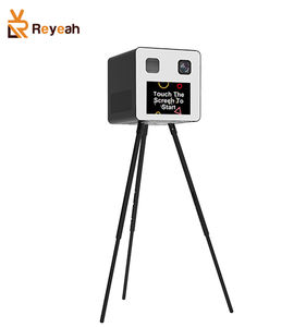 Caja portátil para quiosco de cabina de fotos digital todo en uno D-mini incluye impresora de cámara de Tablet PC en una caja - Product Image 1