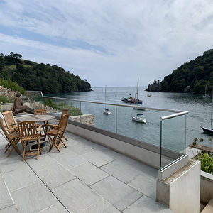 Profilo in Alluminio a U per Esterni, Ringhiera in Vetro per <span class=keywords><strong>Parapetto</strong></span> in Metallo Liscio - Product Image 6