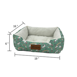 Hete Verkoop Goedkope Rechthoek Huisdier Slaap Pluche Bedden Hond Polyester Vullen Effen Patroon Machine Wasbaar Milieuvriendelijk - Product Image 5