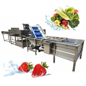 Machine de nettoyage industrielle à bulles d'air, laveuse commerciale à l'ozone pour légumes à feuilles et à racines - Product Image 1