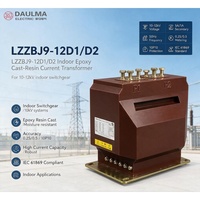 Transformateur de courant LZZBJ9-12D1/D2 12kV 0.2S/5P20 50-2000A 5A/1A CT en résine époxy coulée pour intérieur