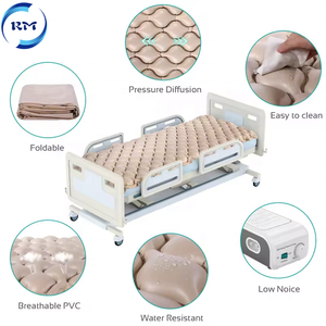 Matelas médical anti-escarres en PVC pour hôpital, matelas à bulles gonflable avec logo OEM pour lit d'hôpital avec pompe à air - Product Image 3