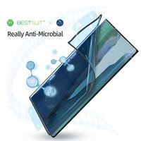Pour S20 S10 S9 S8 Lite Plus Ultra 5G Téléphone portable Protection intégrale des bords Ultra-mince TPU Verre trempé 3D Nano Liquide Écran souple