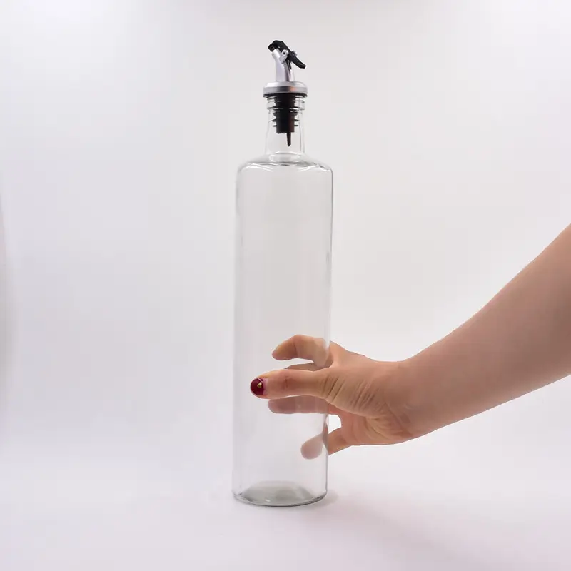 750ML zeytinyağı şişesi cam