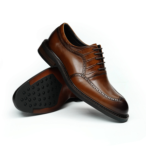 Chaussure formelle moderne à bout pointu Chaussures habillées faites à la main en cuir véritable - Product Image 3