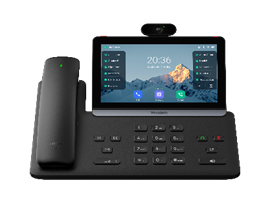โทรศัพท์วิดีโอไอพี SIP-T88V Pro Executive หน้าจอสัมผัส <span class=keywords><strong>7</strong></span> นิ้ว กล้อง 5MP ความละเอียด 720P ระบบปฏิบัติการ Android 13 รองรับ Wi-Fi 6 Bluetooth 5.0 PoE 16 บัญชี SIP VoIP SIP - Product Image 2