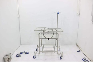 Culla per culla per bambini in acciaio inossidabile per ospedale <span class=keywords><strong>lettino</strong></span> per bambini in vendita - Product Image 6