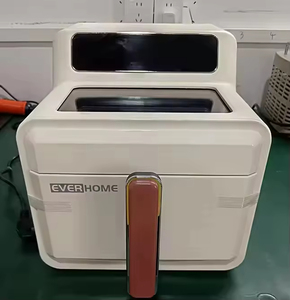 Friteuse à air carrée robuste 7L 1700W avec panier extra large en alliage d'aluminium, taille familiale, écran de contrôle du temps pour usage domestique - Product Image 1
