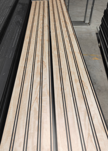 Panneau mural en PVC cannelé laminé, <span class=keywords><strong>prix</strong></span> usine, 300*2900*8MM, emboîtable, étanche, ignifuge, pour décoration intérieure, hôtel, bureau - Product Image 2