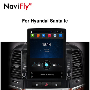 Navifly 9 ''android 9.0 Quad Core 1 + 16 gam TS100 lớn chia màn hình xe đa phương tiện Player cho Hyundai Santa Fe 2006-2012 Gar đài phát thanh - Product Image 6