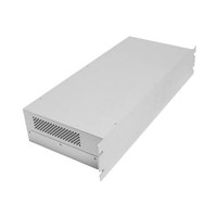 Boîtier de serveur de montage en rack en tôle, fabrication de châssis d'amplificateur audio PCB de bureau personnalisé de 19 pouces 1U 2U 3U 4U, IP54