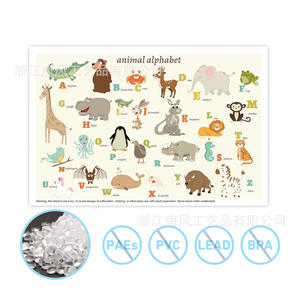 แผ่นรองจานเด็กแบบใช้แล้วทิ้ง Tw5621 เป็นมิตรกับสิ่งแวดล้อม กันน้ำ กันน้ำมัน สำหรับใช้ในบ้านและการเดินทาง ทำความสะอาดง่าย ผลิตจากเมืองเหวินโจว - Product Image 4