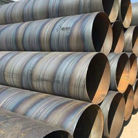 Tuyau en spirale API 5L X46 tuyau en acier de 6mm à 20mm d'épaisseur