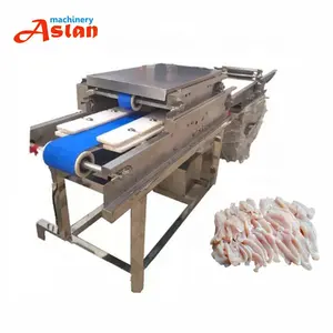 automatic fresh Beef carpaccio slicer/raw pork meat slicing cutting machine/chicken Breast slice cutting machine