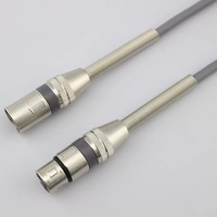 Câble haut-parleur 3pin haut de gamme 15M, prise XLR mâle à femelle Neutrik Mikrofonkabel