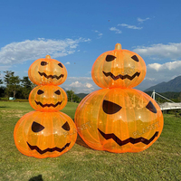 Décorations d'extérieur : Citrouille gonflable d'Halloween, modèle de citrouille pour la publicité