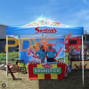 Tenda Pieghevole Personalizzata in Tessuto Oxford Impermeabile per Eventi, Fiere, Matrimoni e Emergenze - Promozione Stampa Personalizzata - Product Image 2