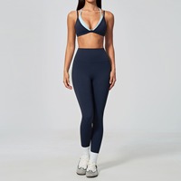 Ensemble de sport 2 pièces pour femme : débardeur et short taille haute – Tenue athlétique pour la course, le yoga et le fitness